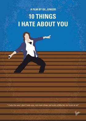 No850 My 10 Things I Hate About You minimal movie 
