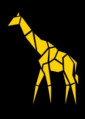 Origami giraffe