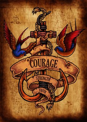Courage | Strength | Faith