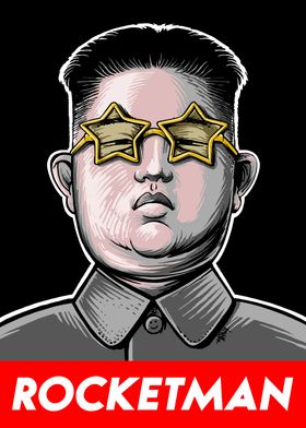 Rocket Man Kim Jong-Un