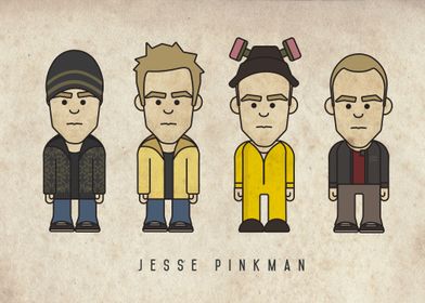Jesse Pinkman Evolution - Breaking Bad