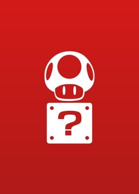 Mario Bros - Mushroom + Box