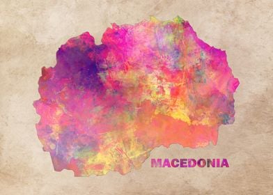 Macedonia map