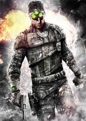 Poster Splinter Cell Conviction - Games - Uau Posters