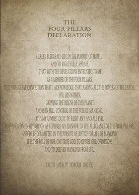 The Four Pillars Declaration
