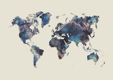 world map 