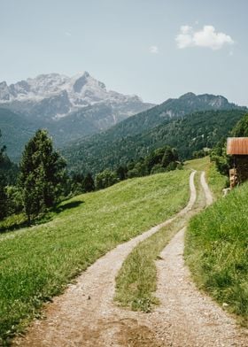 Hiking Trail In Bavaria