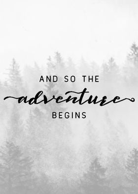 And So The Adventure Begins - Vertical
