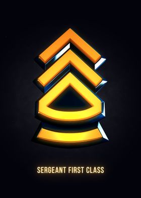 Sergeant First Class - Mil