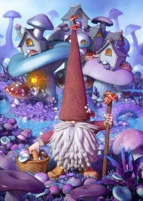 Gnome (Realm of Wonder board game art)