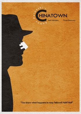 Chinatown Minimal Poster