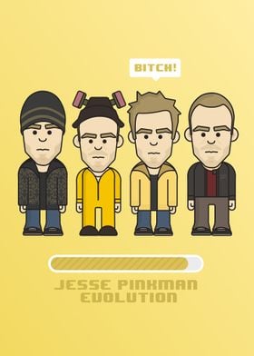 Jesse Pinkman evolution