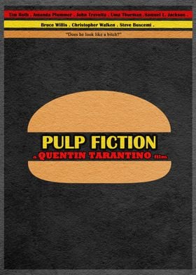 Pulp Fiction Minimalist