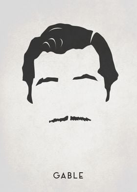 Legendary Mustaches - Clark Gable