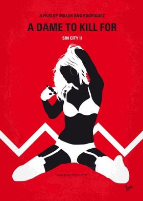 No304-2 My SIN CITY a dame to kill for minimal mov