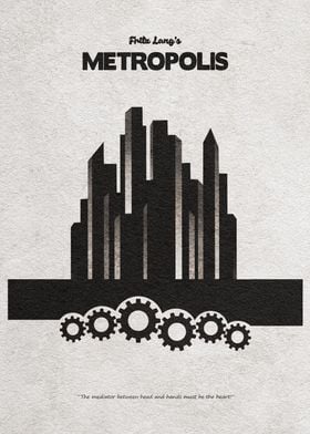 Metropolis Minimal Poster