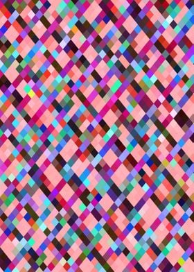 geometric pixel square pattern abstract background