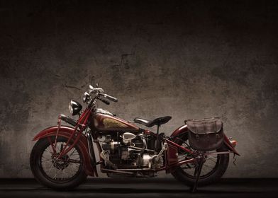 Classic American motorcycle "INDIAN FOUR"