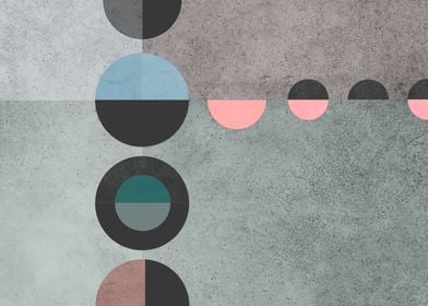 Abstract circles illustration