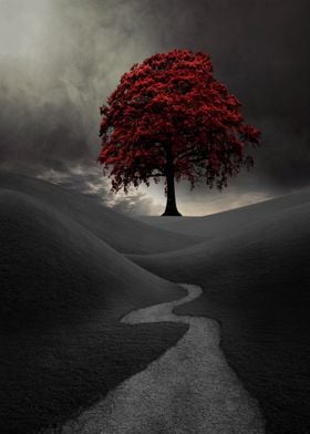 The red Tree
