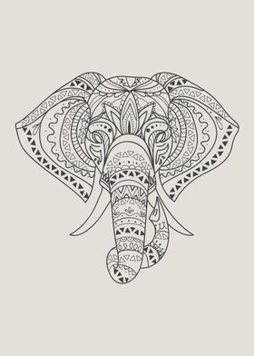 Ethnical Elephant