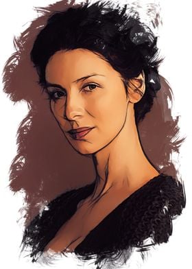 Claire (outlander) - sketch