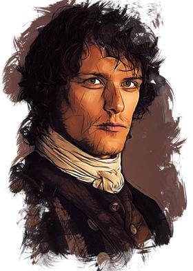 Jamie (outlander) - sketch