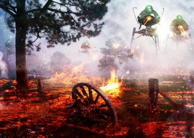War Of The Worlds - Martian Attack