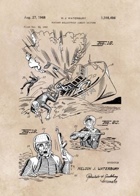 patent art Waterbury Buoyant 