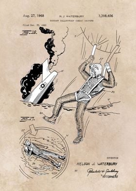 patent art Waterbury Buoyant 