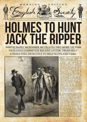Holmes Hunts Jack The Ripper