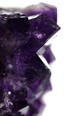 The Edge of an Amethyst Crystal