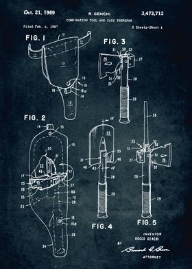 No329 - 1967 - Combination tool and case therefor