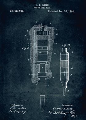 No325 - 1894 - Pneumatic tool