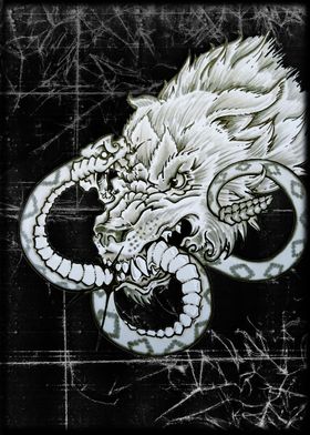 Wolf and Snake