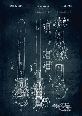 No343 - 1933 - Ratchet wrench