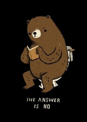 does a bear ____ in the woods?