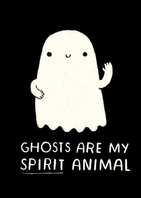 ghosts are my spirit animal!