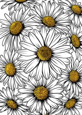 Daisy wall