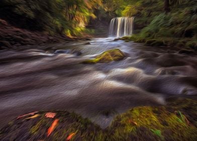 Moody Sgwd yr Eira Waterfall