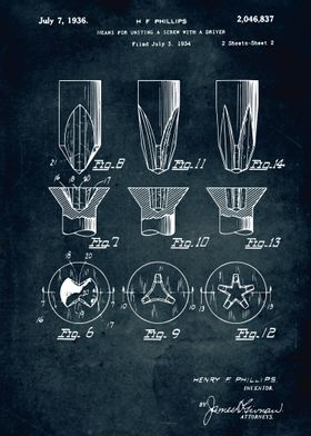 No351 - 1934 - Means for uniting a screw 