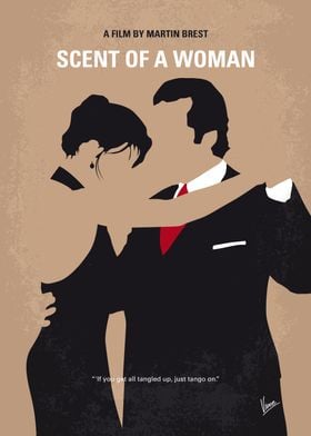 No888 My Scent of a Woman minimal movie poster