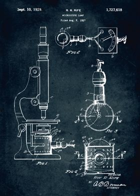 No360 - 1927 - Microscope Lamp