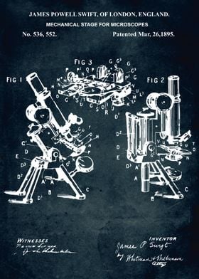 No359 - 1895 - Mechanical Stage for microscopes