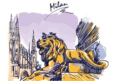 Sketches from Italy - Mila