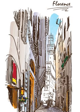 Sketches from Italy - Flor