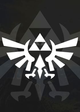 Triforce symbol.