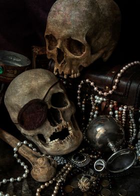 Skulls and treasures