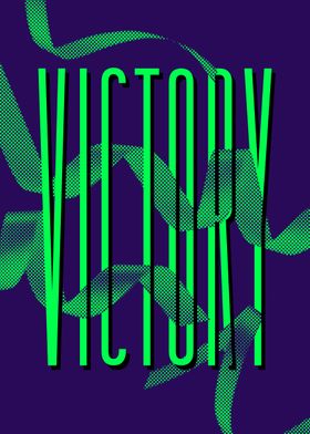 Victory | green ribbons