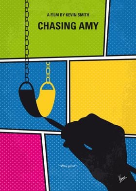 No910 My Chasing Amy minimal movie poster